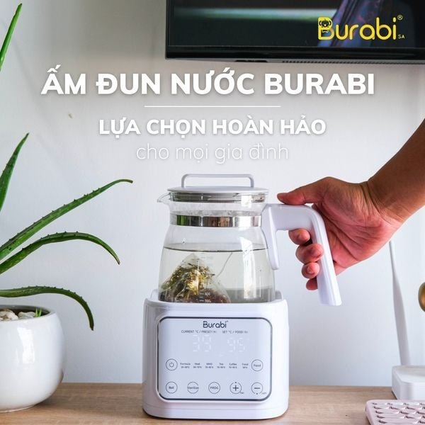 ẤM ĐUN NƯỚC THÔNG MINH BURABI