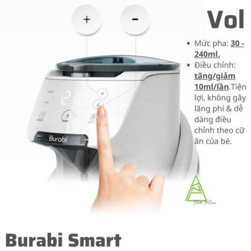 Máy Pha Sữa Thông Minh Burabi O5 (Không Có Kết Nối Wifi) - Hình ảnh 5