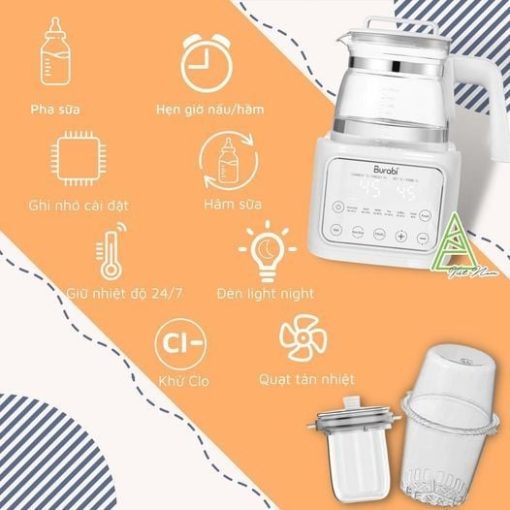 ẤM ĐUN NƯỚC THÔNG MINH BURABI - Hình ảnh 9