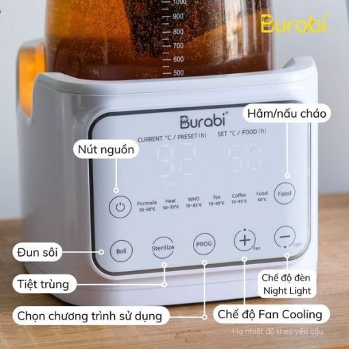 ẤM ĐUN NƯỚC THÔNG MINH BURABI - Hình ảnh 7