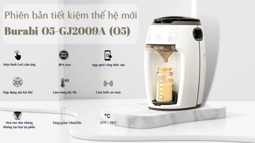 MÁY PHA SỮA BURABI O5-GJ2009A (BẢN KHÔNG KẾT NỐI WIFI)